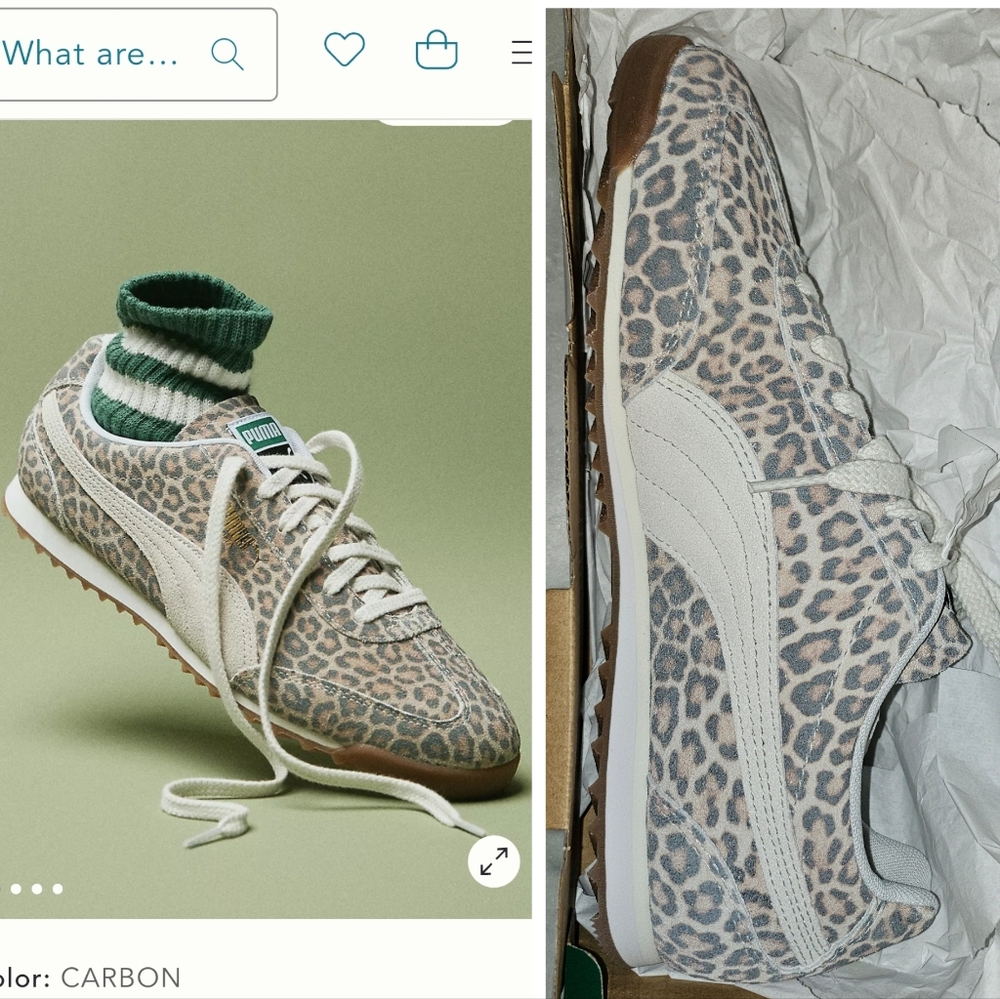 Puma Arizona leopard sneakers